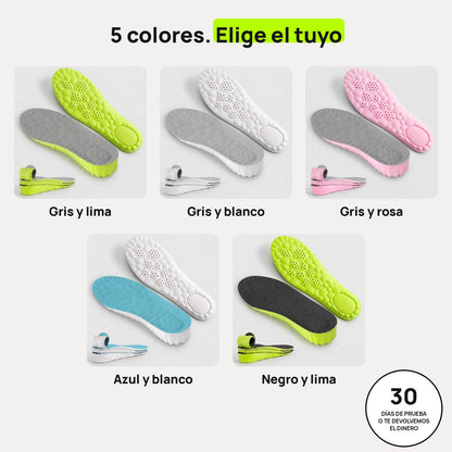 Los 5 colores de la plantilla de altura Nubelina y 30 días de prueba