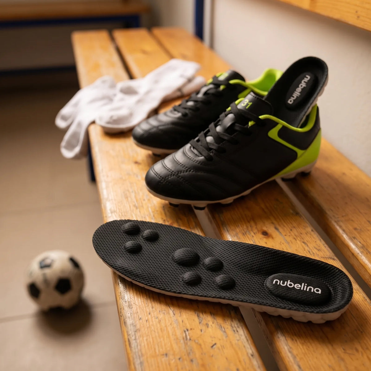 Plantillas Nubelina de niño: fútbol