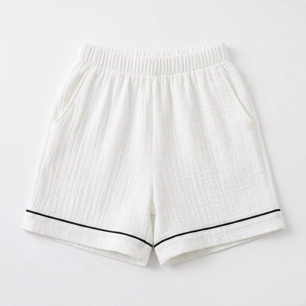 Pijama corto de muselina — Nubelina