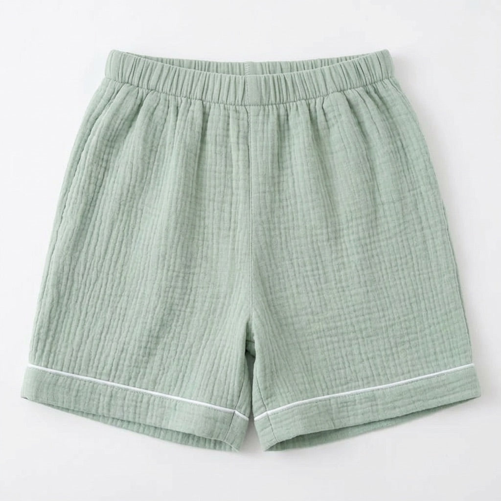 Pijama corto de muselina — Nubelina