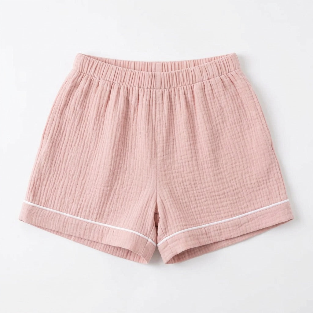 Pijama corto de muselina — Nubelina