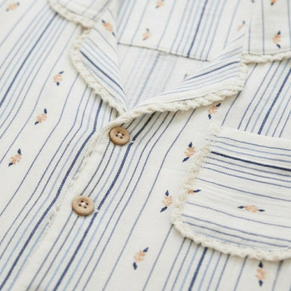 Pijama largo de muselina — Nubelina