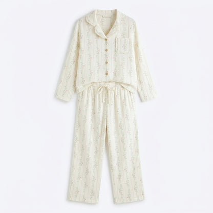 Pijama largo de muselina — Nubelina