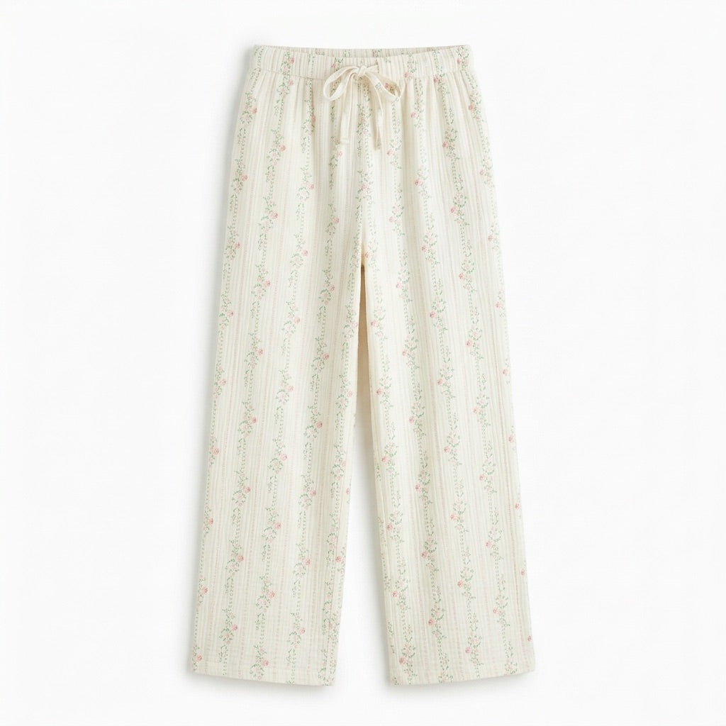 Pijama largo de muselina — Nubelina