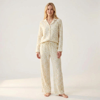 Pijama largo de muselina — Nubelina