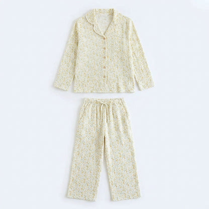 Pijama largo de muselina — Nubelina