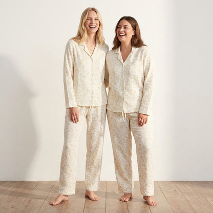 Pijama largo de muselina — Nubelina