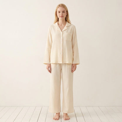 Pijama de muselina liso — Nubelina