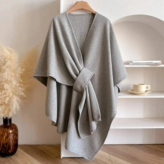 Poncho pañuelo largo — Nubelina