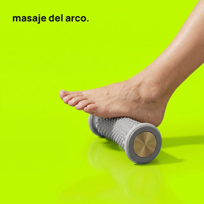 Masaje del arco con el rodillo